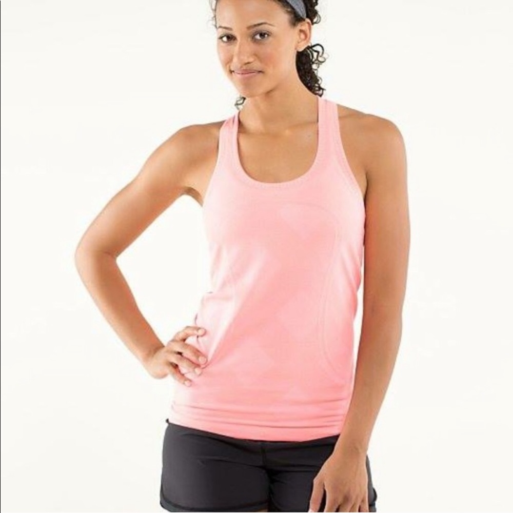 Lululemon light pink swiftly tech racerback